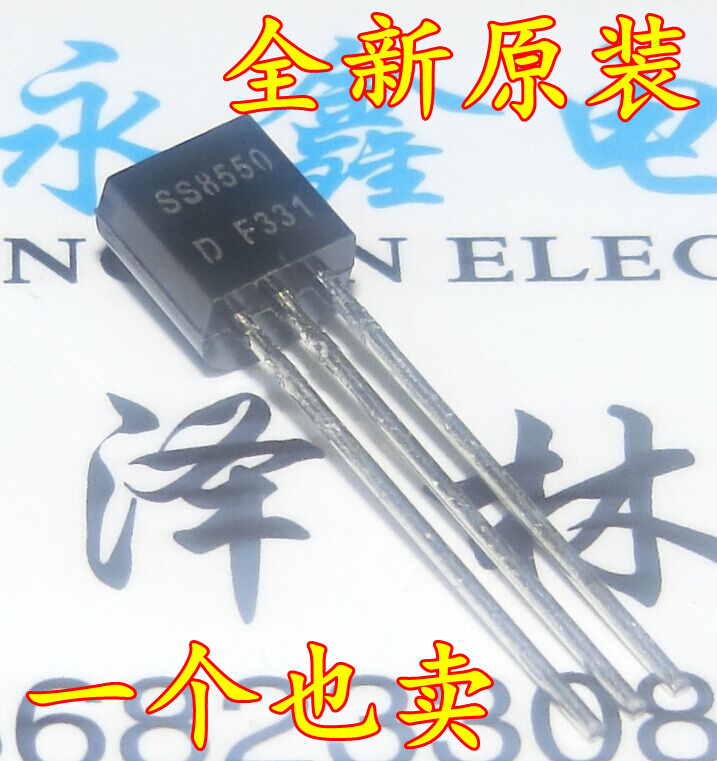 New original dress long electric SS8550 dual S large current Odes Straight TO-92 can be photographed directly