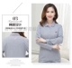 City Demei 2018 Mùa xuân và mùa thu Sản phẩm mới 882 Áo sơ mi cotton nữ trung áo ve áo Áo phông thể thao thông thường - Áo polo thể thao