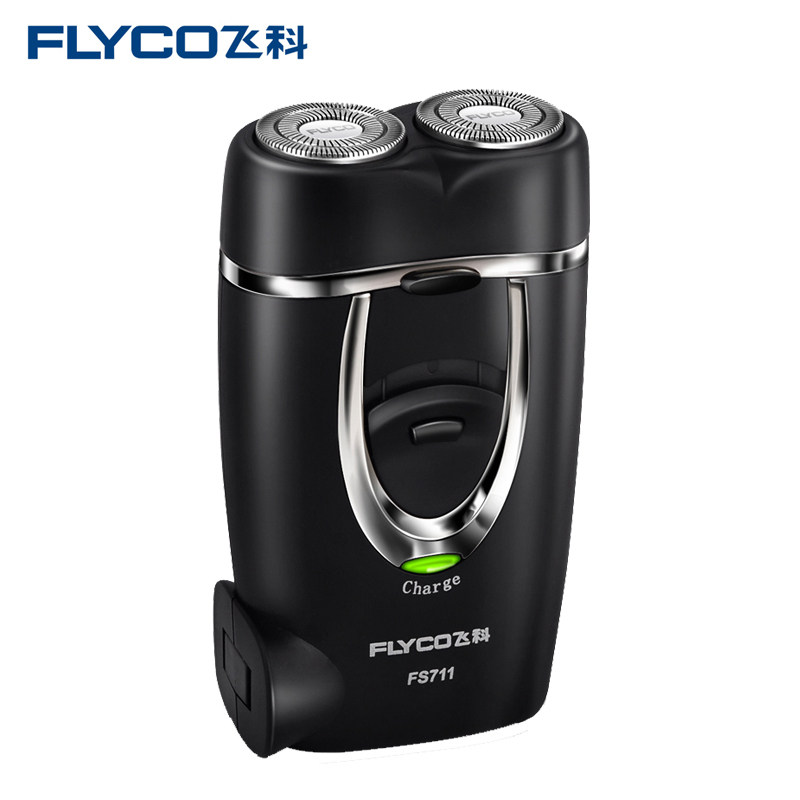 【天猫超市】飞科充电式电动剃须刀旋转双刀头刮胡须子刀FS711
