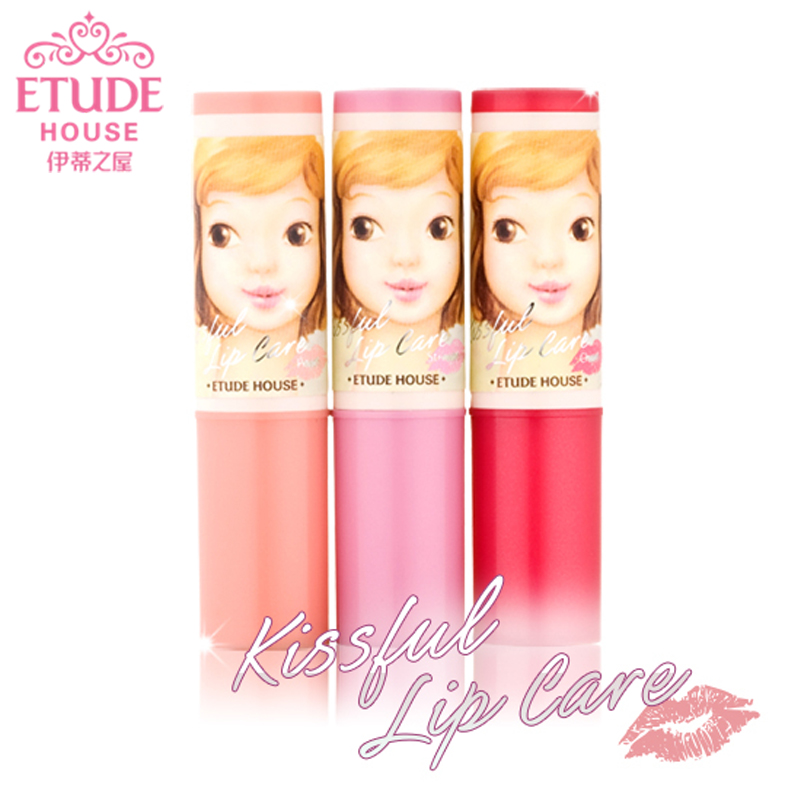 ETUDE HOUSE伊蒂之屋 可爱女生果香柔润护唇膏 韩国正品淡彩滋润