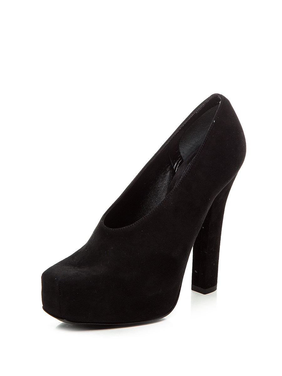 Dolce&Gabbana 黑色简约深口高跟鞋