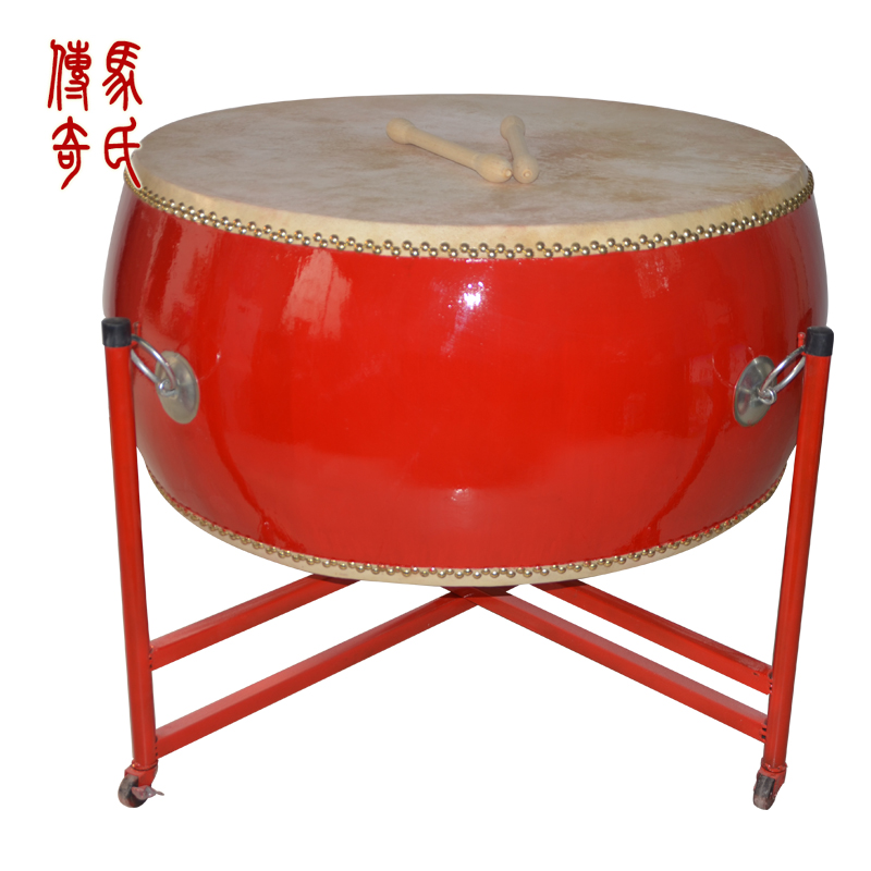 Ma's Legend 30-inch flat Drum Stand 1 meter low Battle Red Drum Stand hanging drum stand metal round tube drum stand