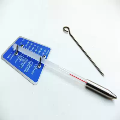 Glass barbecue thermometer Probe type yeast fermented beer self-brewing temperature meter Barbecue beef, sheep and chicken tool