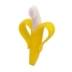 Hoa Kỳ Baby Banana Banana baby baby teether bàn chải đánh răng silicone baby mol mol cắn nhai đồ chơi - Gutta-percha / Toothbrsuh / Kem đánh răng