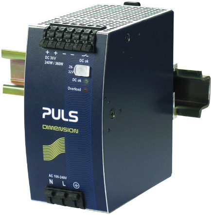 PULS QS10 121180 W switch mode DIN rail and panel mount power supply