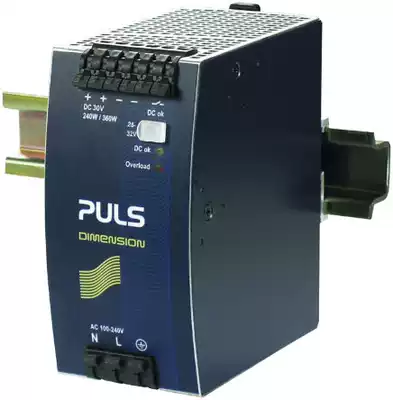 PULS QS10 241 240W switch mode DIN rail and panel mount power supply