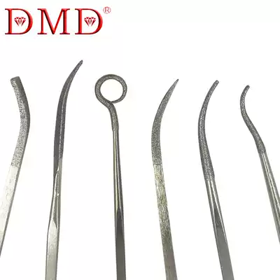 New factory direct DMD3 5 * 150mm diamond shaped elbow flat round Triangle Flat file