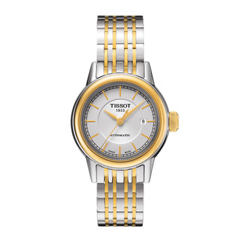 Tissot Carson Automatic Mechanical Watch Swiss Watch Steel Strap Women's Watch