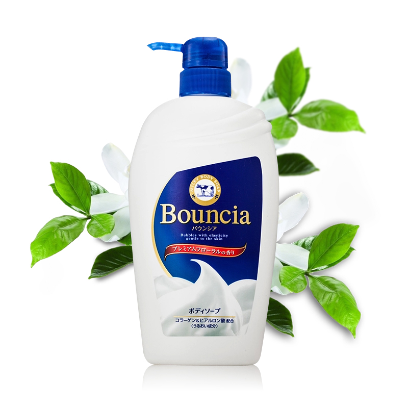 推荐日本人气原装进口COWBRAND牛牌美肤优雅花香沐浴乳滋润保湿