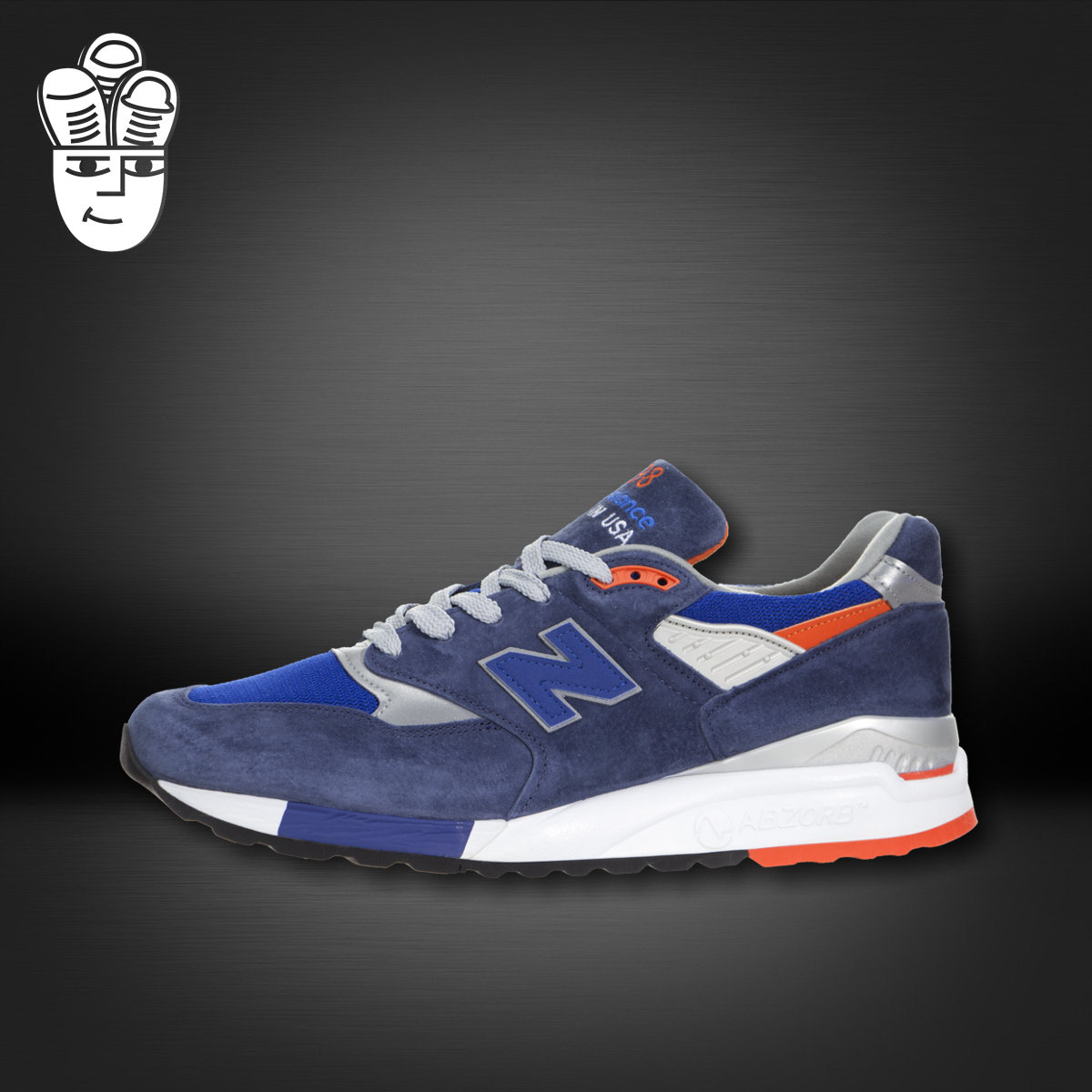 New Balance 998 美产限量 男子复古跑鞋 总统慢跑鞋 运动休闲鞋