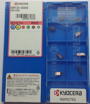 Kyocera Grooving Knife GVR125-020SS TC60M KW10 PR1225 PR930 PR930