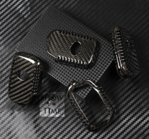Show carbon dedicated to Lexus CT IS ES GS RX GX series real carbon fiber key case buckle