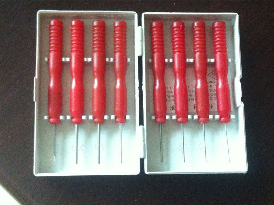 Non - stainless steel hollow needle hollow needle detached pin - pin components capacitive electronic components