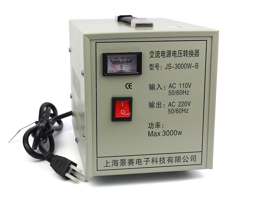 JS Jingsai transformer full power 3000W transformer 110V conversion 220V domestic electrical appliances for foreign use