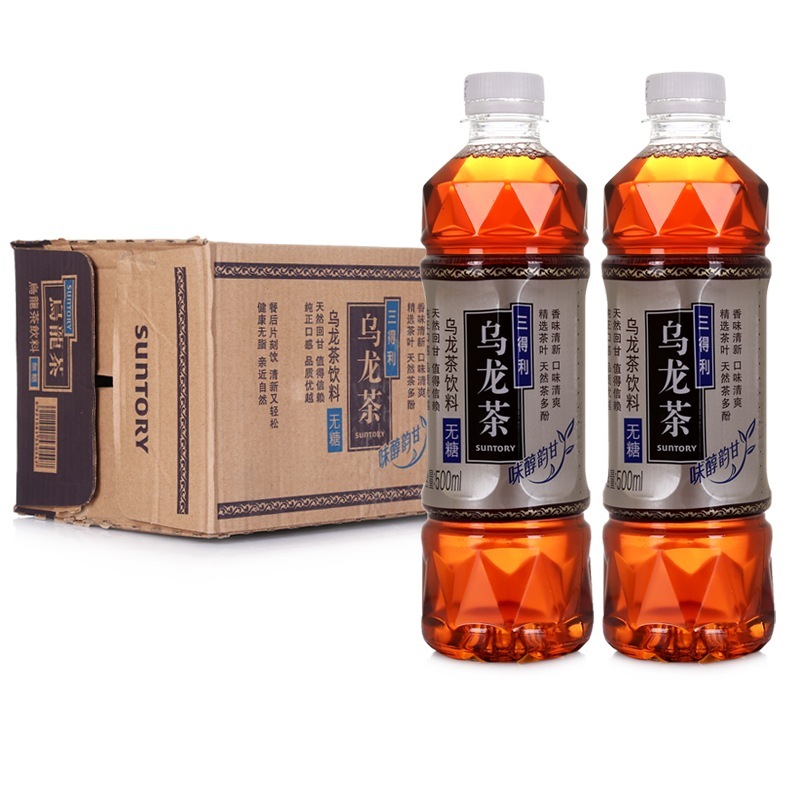 【天猫超市】三得利/suntory  乌龙茶 （无糖 ） 500ml*15  整箱
