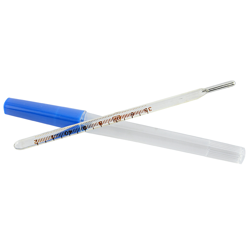 鱼跃水银体温计口表口腔型测量体温水银温度计测腋温腋下体温计