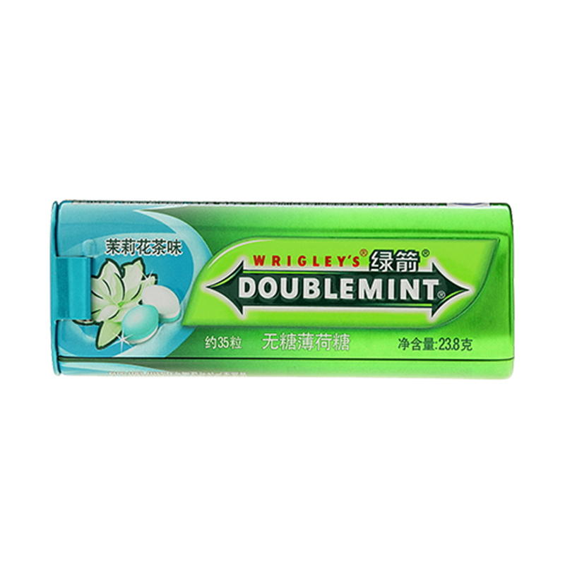 【苏宁易购】绿箭茉莉花茶味35粒23.8g