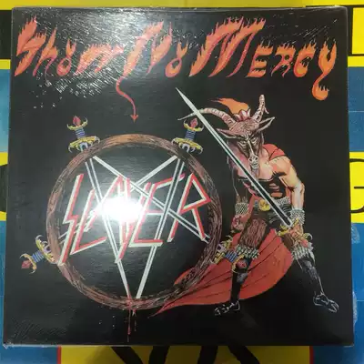 Spot Slayer - Show No Mercy Classic Album Red Glue Vinyl Record LP