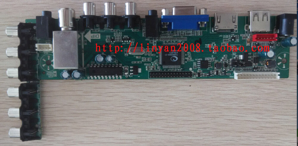 New Dingke LCD TV universal motherboard V59 HD movie driver board TSUX9V5 4-A B