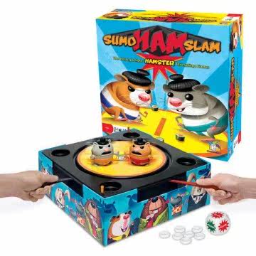 欧美桌游 Sumo Ham Slam 哈姆太郎相扑大赛台湾官网直邮进口