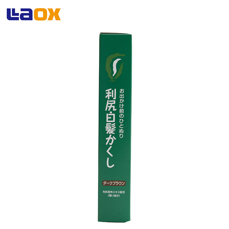 laox日本直邮无硅天然利尻昆布海带无添加染发刷 染发棒 深褐色