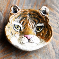  Rice storage library Cast iron soot dish Change dish Animal character painted dish Key dish