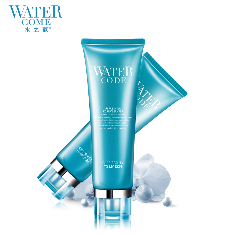 【天猫超市】watercome水之蔻雪肌美白洁面乳100g 洗面奶美白补水