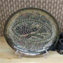 Pakistan handicraft Pakistan copper carving 10 inch process trailer high - grade gift drilling price