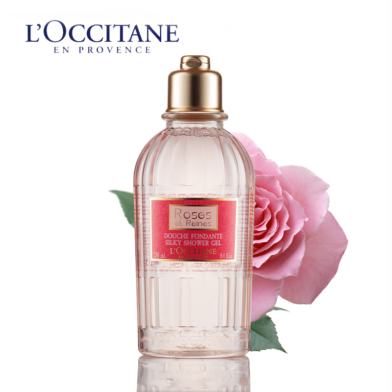 L'occitane/欧舒丹沐浴露 玫瑰皇后沐浴啫喱250ml 保湿补水 正品