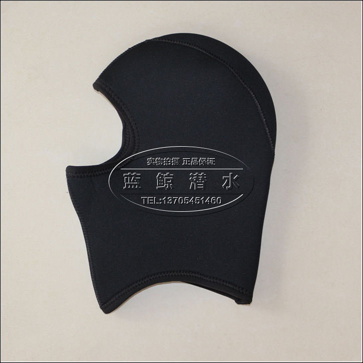 Diving equipment professional thickening diving cap men's winter swimming cap warm cap cold cap diving cap 048