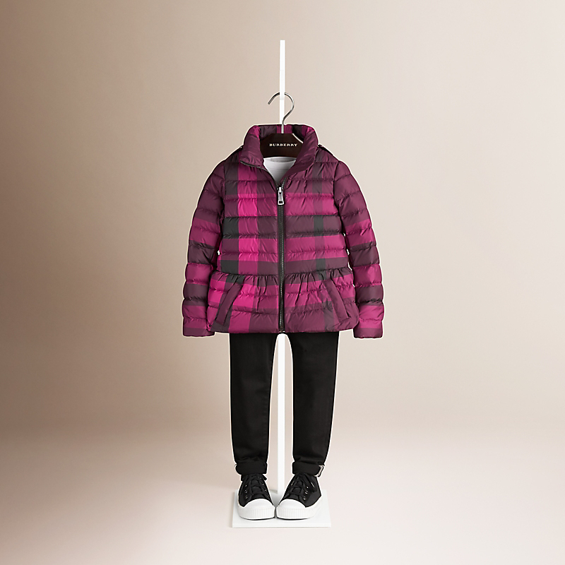 Burberry博柏利 格纹羽绒外套 40005681