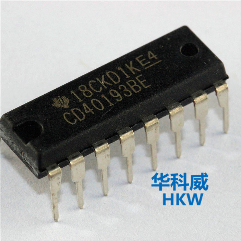 Binary counter logic chip CD40193BE CD40193