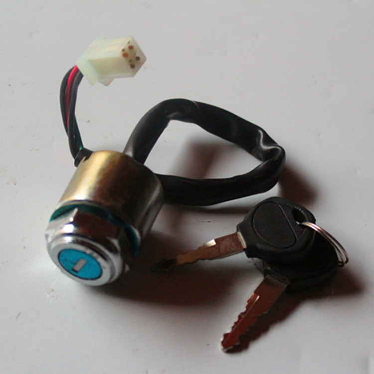 Cross country locomotive accessories Jialing cabbage electronic door lock CQR off-road car ignition switch key door switch