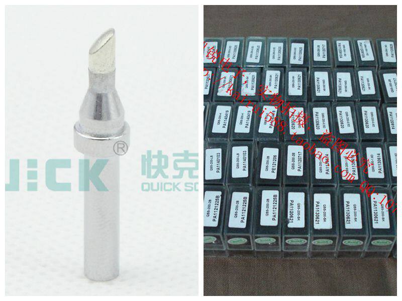 Original dress QUICK Quick 203H 204H 504 204H 203D 376 welded tip QSS-200-3C branded iron head