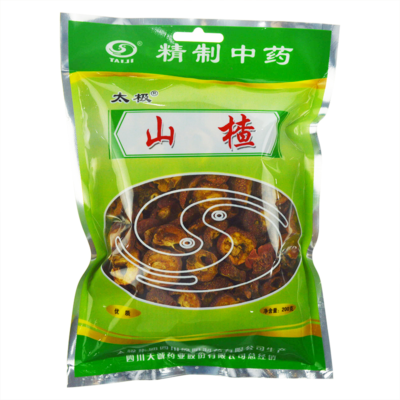 太极 优质山楂(片) 200g 山楂干
