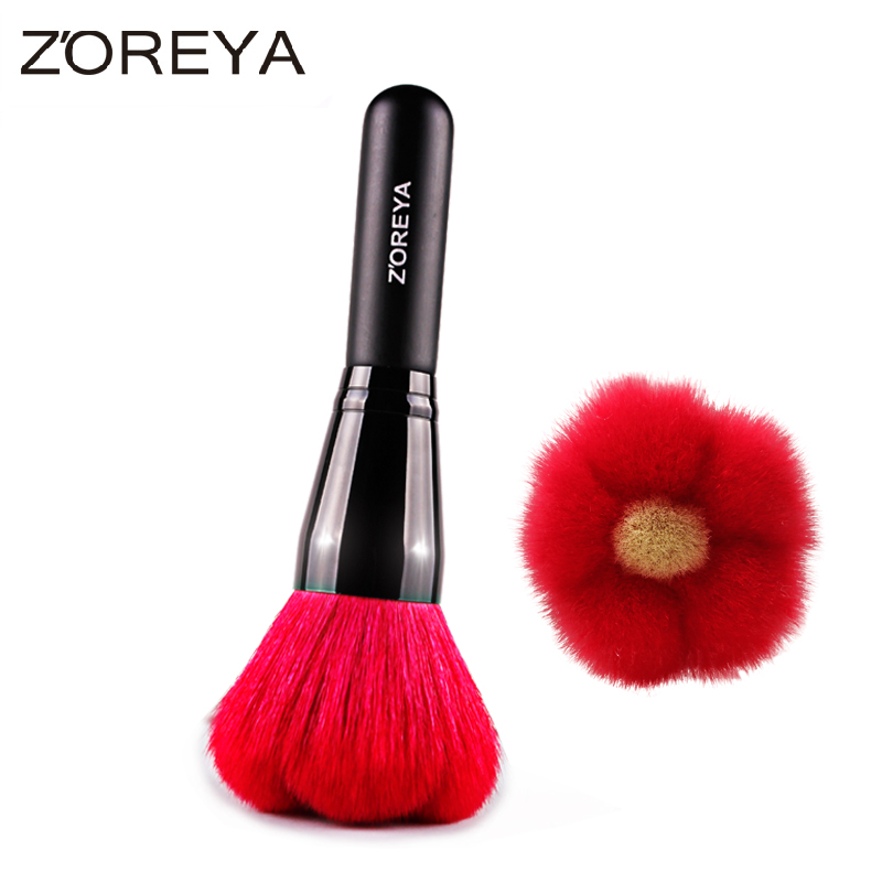 ZOREYA羊毛多功能化妆刷散粉刷蜜粉刷腮红刷轮廓刷彩妆工具初学者