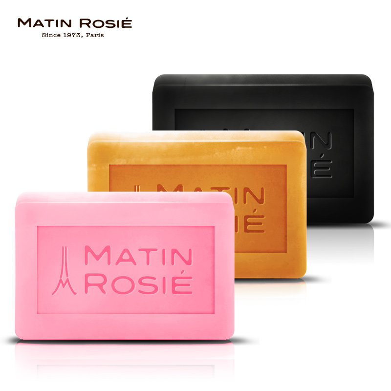 玛汀露丝手工皂套装 竹炭糙米玫瑰男女洁面皂 香皂保湿补水精油皂