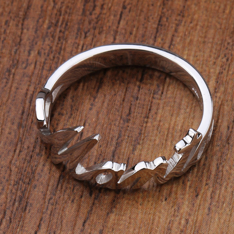 Bague mixte en Argenterie - Ref 3086254 Image 4