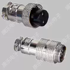 Heavy Aviation plug connector 19M-2A 2K(2 core) GX20 butt type 20M-2 M20
