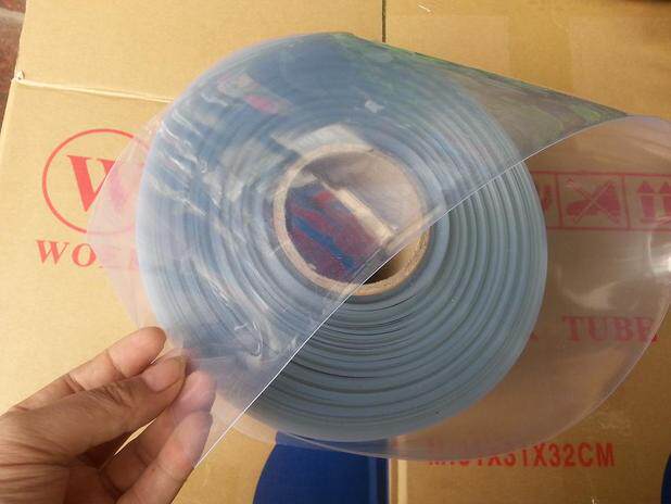 Width 160mm Phi 1 0 2 m m transparent PVC Heat Shrink Tubing Model Accessories Battery Packs Heat Shrink Film