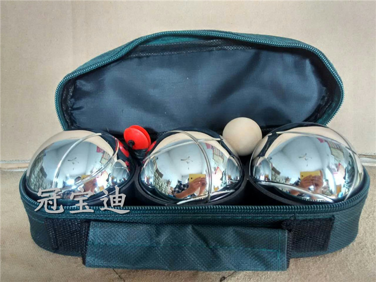 3 Loaded Grass Earth Fastball Fitness Balls Metal Toss BOULES PETANQUE BOCCE