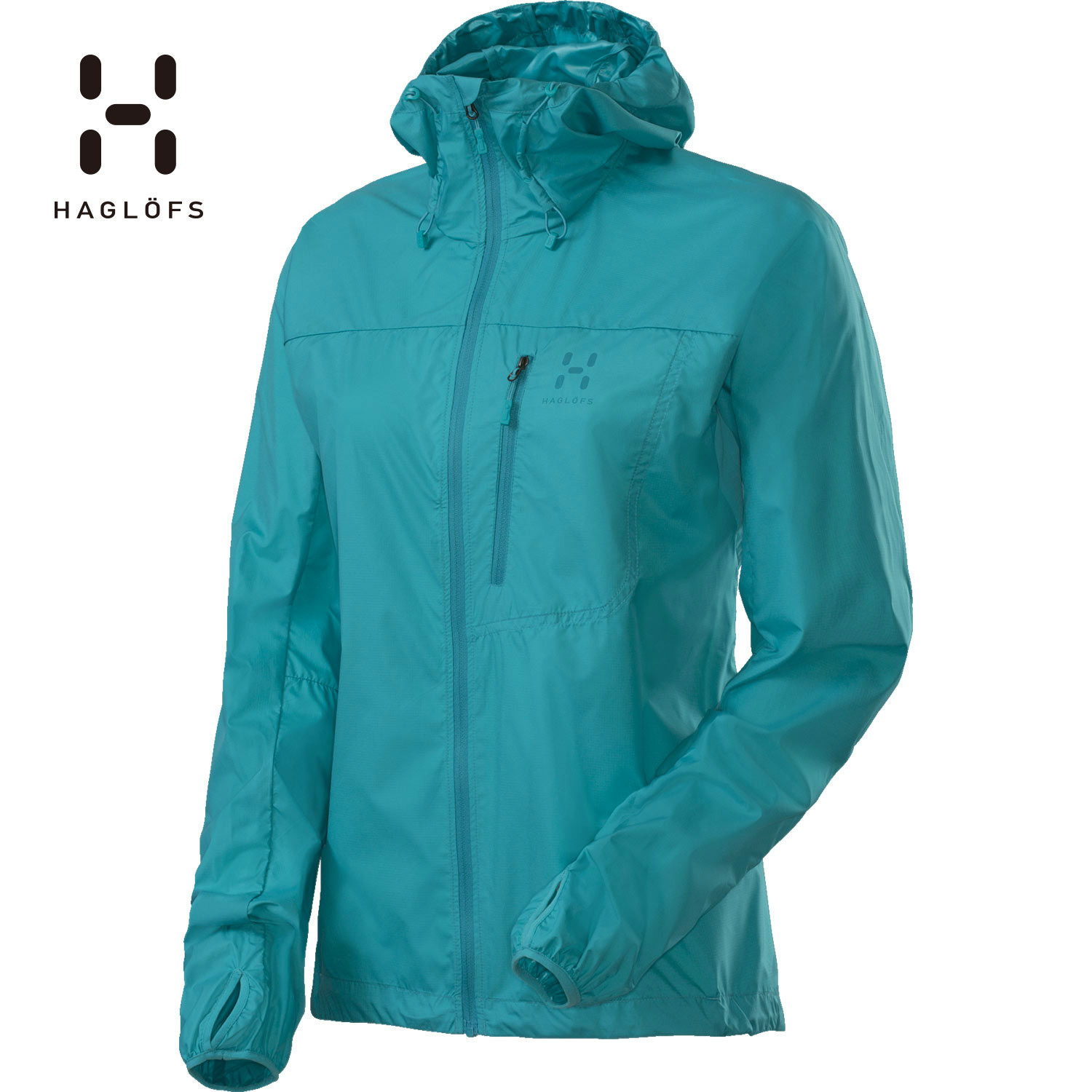 HAGLOFS/火柴棍 女款超轻防风透气软壳衣 601650