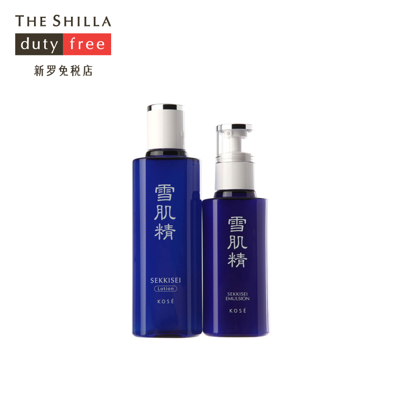[THE SHILLA/新罗免税店] Kose/高丝 雪肌精化妆水及乳液