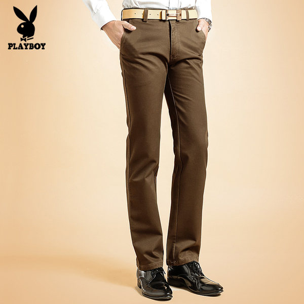 花花公子 男士休闲裤 优惠券折后￥69包邮（￥149-80）加绒保暖/普通款可选