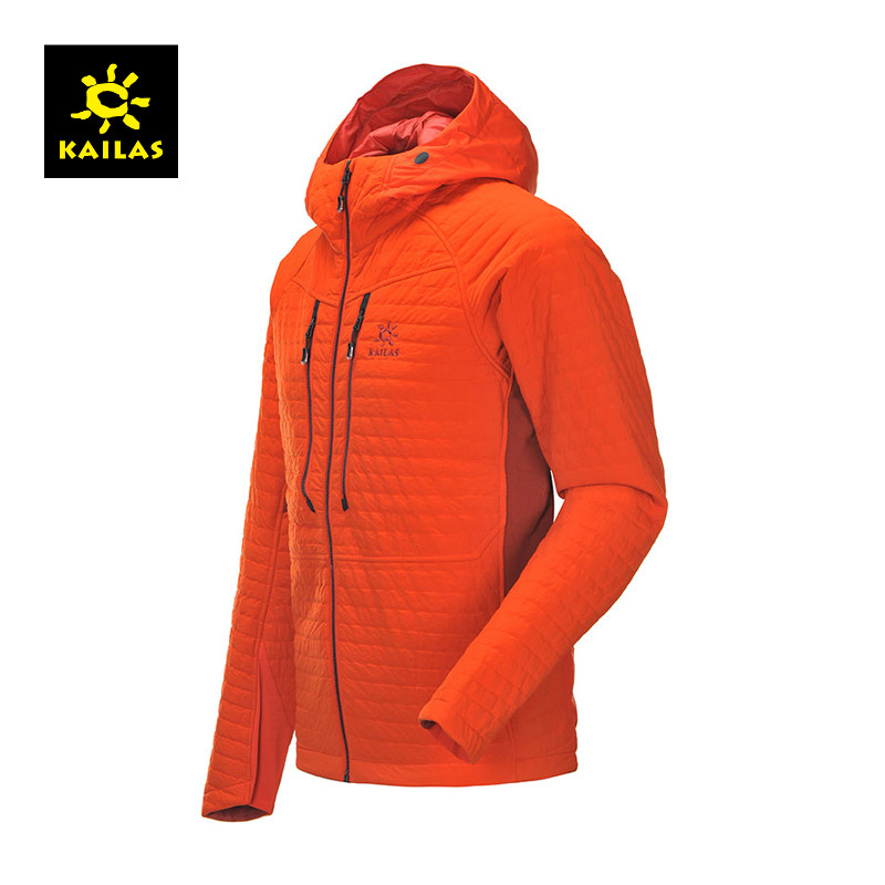 【2015秋冬新款】KAILAS/凯乐石 男款防风抓绒棉外套 KG010011
