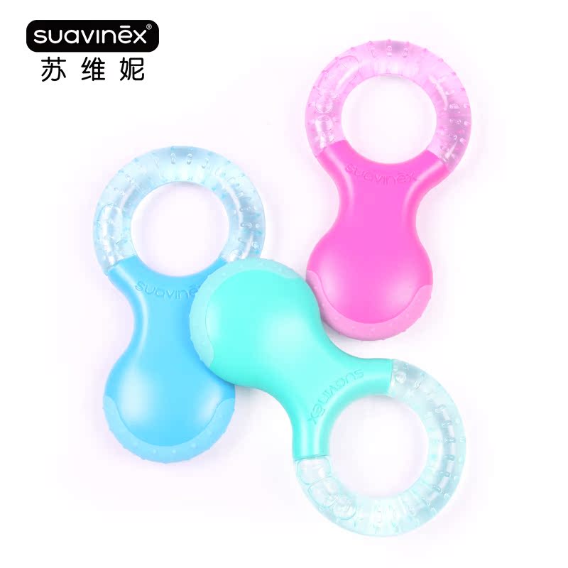 Suavinex蜜糖甜心二段 冷却婴儿牙胶 宝宝磨牙棒 不含bpa欧洲进口