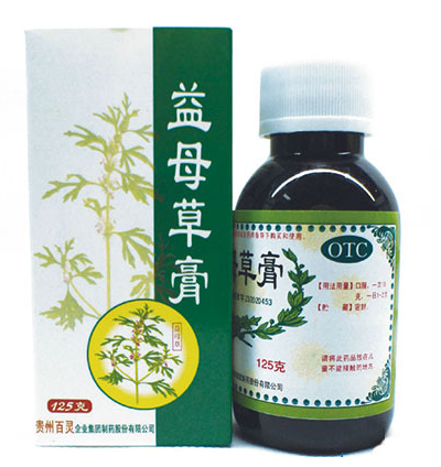 百灵鸟 益母草膏 125g  贵州百灵 血瘀 月经不调 经水量少