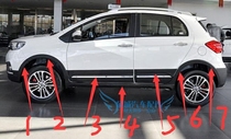 Great Wall Haval H1 wheel eyebrow anti-scratch strip door guard plate lower side beam door sill guard plate corner wrapping wheel eyebrow