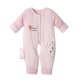 Ngay cả vườn màu mới sợi trẻ sơ sinh mùa xuân và mùa thu mùa đông áo len jumpsuit cotton dày vừa shop quan ao baby Áo liền quần