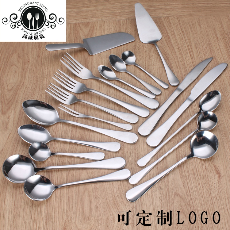 Knife Fork Stainless Steel Dining Fork Sweet cake Western Dining Suit Stainless Steel Cutlery Steak Knife Dining Knife tablespoon fruit fork